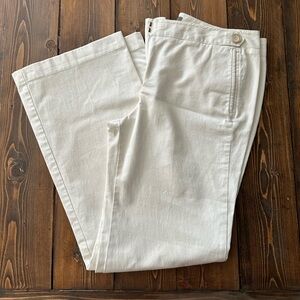 Ann Taylor Cream Trousers